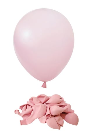 18 inç Makaron Pembe Jumbo Büyük Boy Balon 45 Cm