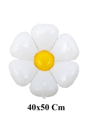 Papatya Folyo Balon 40x50 cm Parti Kutlama Seti