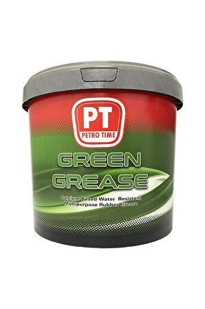 Kauçuklu Yeşil Gres 14 Kg - Suya Dayanıklı Gres