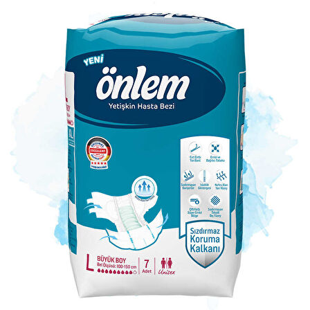 Önlem Large Yetişkin Hasta Bezi -7 Adet