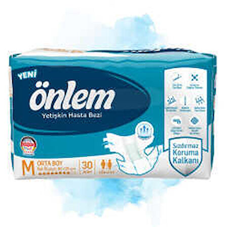 Önlem Medium Yetişkin Hasta Bezi - 30 Adet