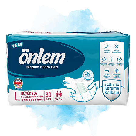Önlem Large Yetişkin Hasta Bezi - 30 Adet