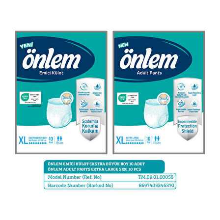 Önlem XL Emici Külot - 10 Adet