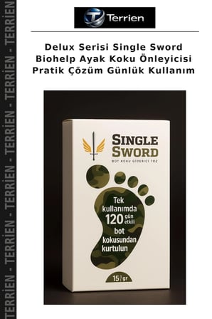 Delux Serisi Single Sword Biohelp Ayak Koku Önleyicisi Pratik Çözüm Günlük Kullanım