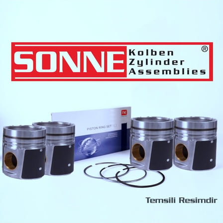 Sonne 095KR01100 Piston Segman (Std 84,00MM) N47 D20 C E81 E82 E87 E88 F20 F