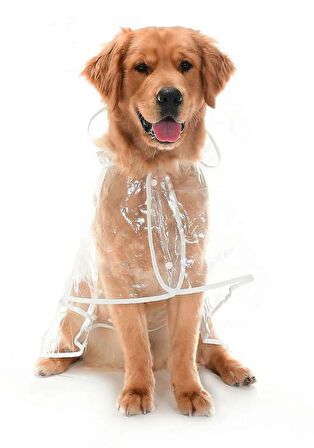 Otso Köpek Yağmurluk - Şeffaf