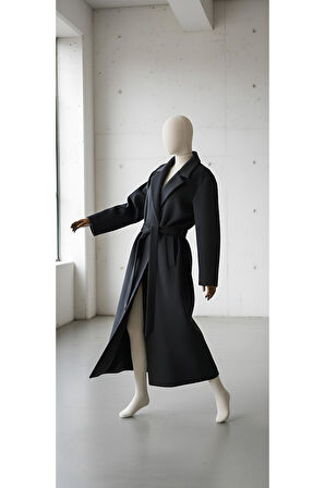 MAXİ UZUN ÇOK KALIN KUŞAKLI KAŞE KABAN