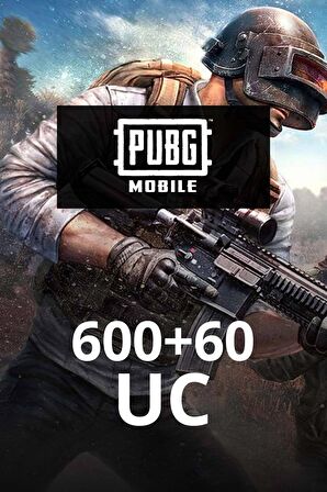 Pubg Mobile 600+60 UC 