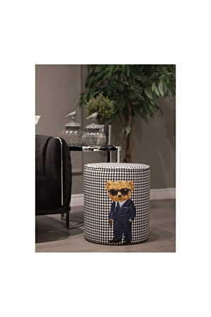 Teddy Puf (Kumaşı Süettir. Uluslararası Solmama Sertifikasına Sahiptir.)