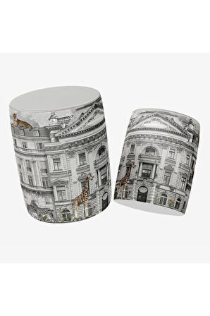 Zoo Design Puf (Kumaşı Süettir. Uluslararası Solmama Sertifikasına Sahiptir.)