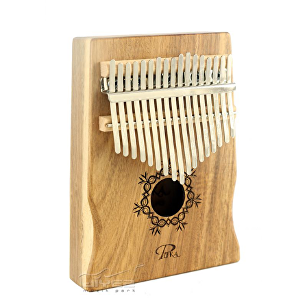 Puka PK2 Koa Kalimba (Taşıma Kılıfı ve Çekiç Dahil)