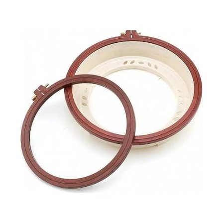 Nurge Plastik Punch Kasnağı (TAKIM) - Panç Nakış Kasnağı - 177x228mm - 56mm (2 ADET KASNAK DAHİLDİR)