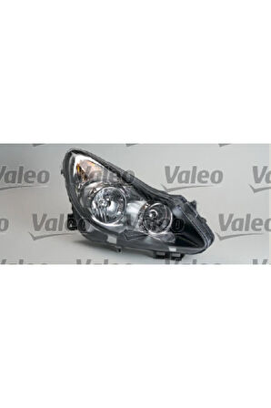 SOL FAR SİYAH/KROM OPEL CORSA D 06 14 ELEKTRİKLİ HALOJEN H7 H1 TANIM: EH SPORT O