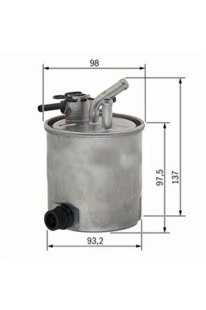 Yakıt Filtresi Rvı Maxity Wk939/15 X