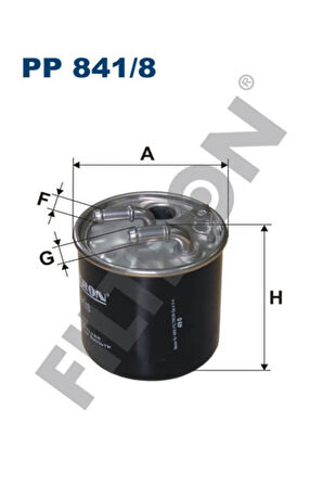 Yakıt Fıltresı Mercedes Om640 Om642 Om651 W169 W245 W204 W212 X204 X164 B906