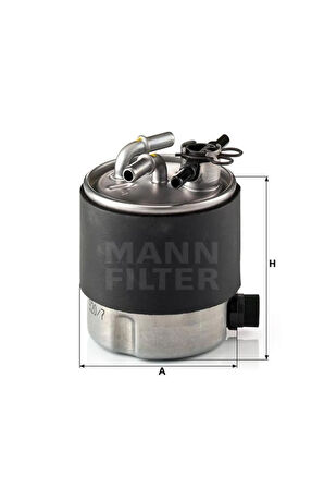 Yakıt Filtresi Nıssan Qashqaı 07 1.5d-2.0d- Xtraıl 07 2.0d Kaleos 08 2.0dcı