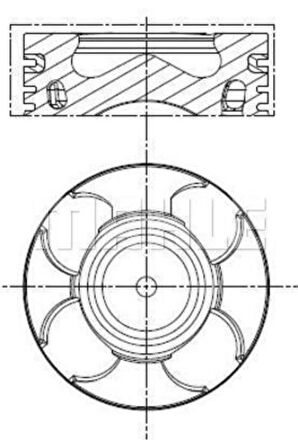 MOTOR PİSTON SEGMAN OPEL ASTRA H-J-CORSA-DOBLO-FİORİNO-LINEA-1.3 Z13DTH-DTJ-A13D