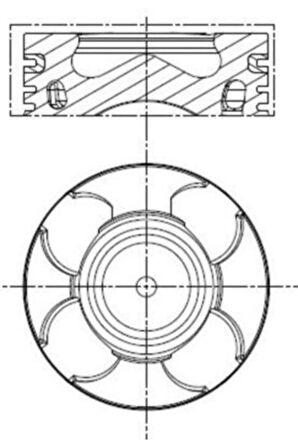 Motor Piston Segman Std. 69.6mm-0.20mm 90beygir Fıat Punto-lınea-doblo-opel Astr