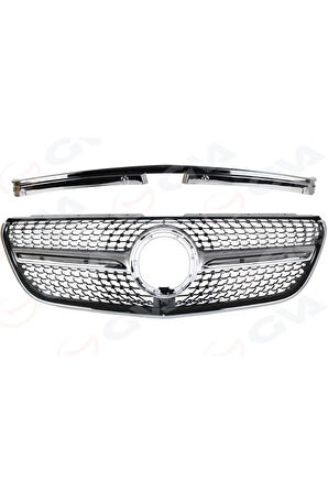 Panjur Krom/gumus. Kamerasız. Dıamond Mercedes Vıto W447 21 Gva 9105909