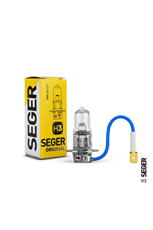 AMPUL H3 24V 70W PK22S STANDART YENİLEME 3.500K STANDART IŞIK SEGER 206259