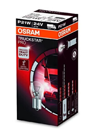 AMPUL 24V 93 SİNYAL 21W TEK DUY SARSINTIYA DAYANIKLI TRUCKSTAR PRO