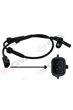 ABS SENSÖRÜ ÖN DACIA LODGY-DOKKER-SYMBOL JOY 1.2-1.5 333108