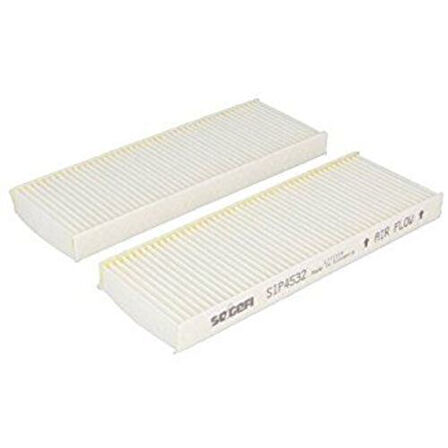 Purflux AH415-2 Polen Filtresi P301 C-Elysee Eb2M 1.2 VTI 12V DV6DTED 1.6HDI 8V Euro 5 Motor 9678792080