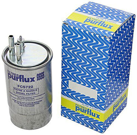 Purflux Fcs722 Mazot Filtresi Nemo Bipper 1.3Hdı Fıorıno 1.3Jtd Alfa 159 Mıto Bravo II Croma Doblo Fıorıno Idea Lınea Punto Stılo Ducato Delta III 1.3Jtd 1.9Jtd Oe
