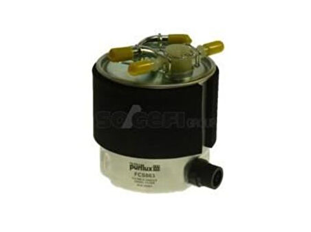 Purflux FCS863 Mazot Filtresi Kapalı Tip Nissan Qashqai 1.5 DCI 2007 2011 J10 J11 Kasa 16400-JD50A