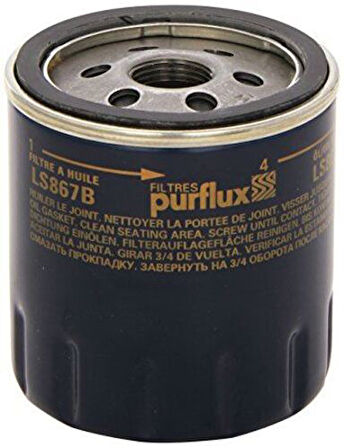 Purflux LS867B Yağ Filtresi Berlingo C4 C5 Partner Jumpy Ducato 206 P306 P307 P407 1.4 1.6 1.8 1.9D 2.0 C-Elysee-301 1.2 Euro6 Oe 7700720978