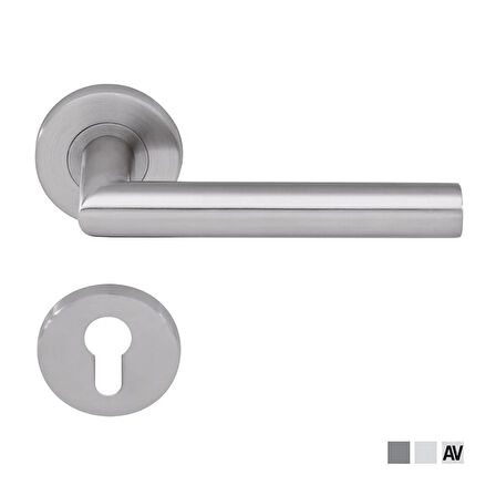 Dorma Pure 8906 Yuvarlak Rozetli Kapı Kolu
