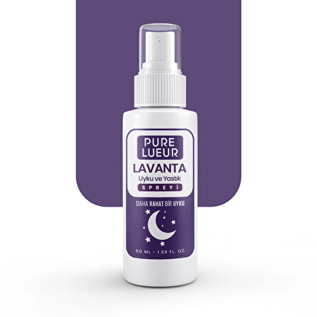 Lavanta Uyku Ve Yastık Spreyi Rahatlatıcı Uyku Ve Dinlenme Spreyi Sleep And Pıllow Spray 50ml