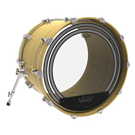 REMO PW-1322-00- Powersonic® Şeffaf 22" Bas Davul Derisi