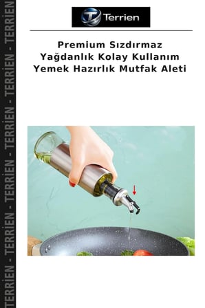 Premium Sızdırmaz Yağdanlık Kolay Kullanım Yemek Hazırlık Mutfak Aleti