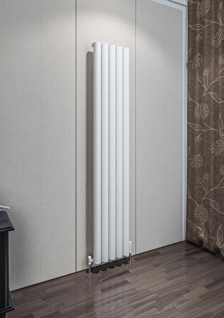 Warma Birgi Alüminyum Radyatör 345 X 1800 Pütürlü Beyaz RAL 9016