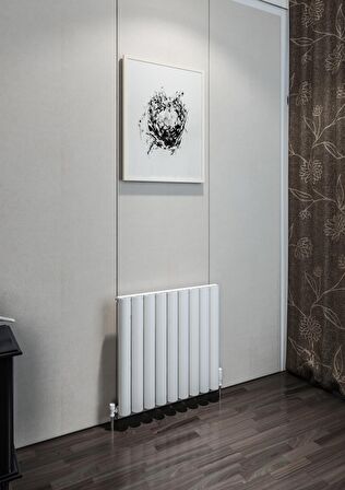 Warma Birgi Alüminyum Radyatör 625 X 600 Pütürlü Beyaz RAL 9016