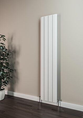 Warma Selanik Alüminyum Radyatör 375 X 1800 Pütürlü Beyaz RAL 9016