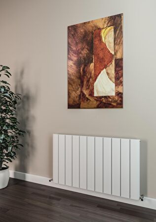 Warma Selanik Alüminyum Radyatör 1040 X 600 Pütürlü Beyaz RAL 9016