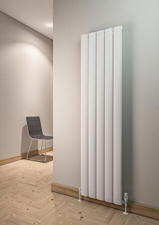 Warma Serez Alüminyum Radyatör 470 X 1800 Pütürlü Beyaz RAL 9016