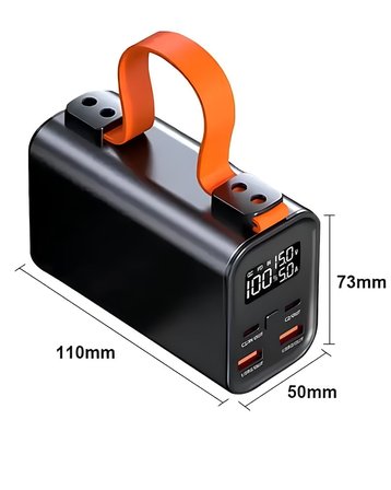 Venandin Opulix PWB30B1 30.000 mAh 100W PD Hızlı Şarj Powerbank – Entegre Kablolu, LED Göstergeli, Çoklu Cihaz Desteği
