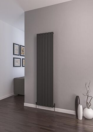 Warma Teos Çelik Radyatör 445 X 1800 Pütürlü Antrasit 7946