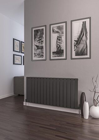 Warma Teos Çelik Radyatör 1195 X 600 Beyaz RAL 9016 Gloss 80