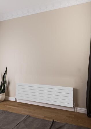 Warma Teos Çelik Radyatör 1600 X 445 Beyaz RAL 9016 Gloss 80