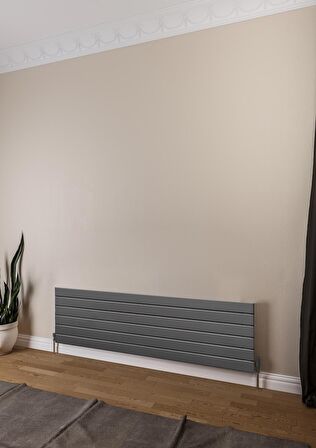 Warma Teos Çelik Radyatör 1400 X 445 Pütürlü Antrasit 7946