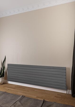 Warma Teos Çelik Radyatör 1800 X 595 Pütürlü Antrasit 7946