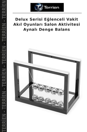 Delux Serisi Eğlenceli Vakit Akıl Oyunları Salon Aktivitesi Aynalı Denge Balans