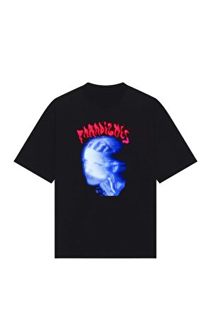 Paradigmes Streetwear Baskılı Oversize Tshirt