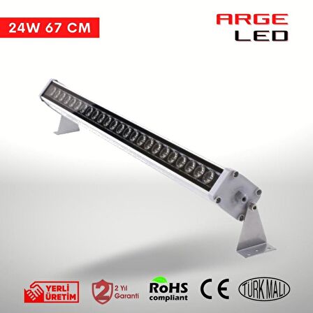 Arge Led 6500K Soğuk Beyaz Wallwasher Duvar Boyama 67 Cm (24W)