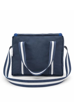 Çocuk Termal Okul Beslenme Çantası | Şeffaf Cepli Peluş Aksesuarlı Omuz Askılı Lunch Bag