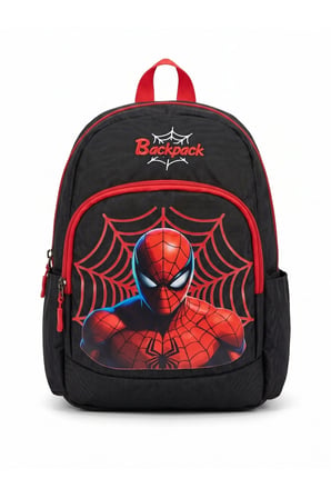 Çocuk Anaokulu Sırt Çantası Ağ Desenli Çok Bölmeli Hafif Günlük Kreş Okul Çantası